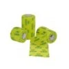 Bandes Cohésives Powerflex No Chew Jaune 7.5 Cm