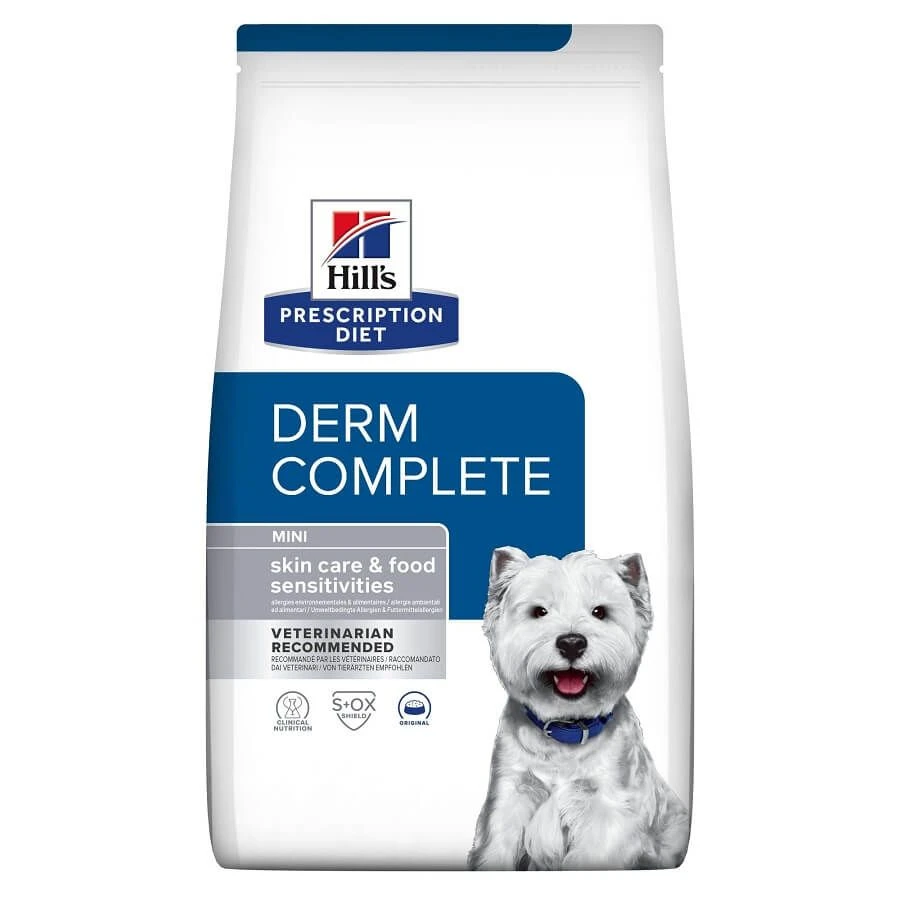 Hill's Prescription Diet Canine Derm Complete Mini 6 kg Hill's Prescription Diet Canine Derm Complete Mini 6 Kg -Animaux Fourniture Magasin 52742038797 1 prescription diet chien derm complete mini croquettes 1