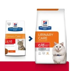 Hill's Prescription Diet Feline C/D Urinary Stress Au Poulet 8 Kg -Animaux Fourniture Magasin 52742284408 0 prescription diet chat c d urinary stress croquettes poulet 1 3