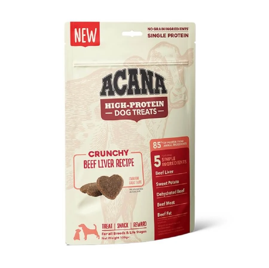 Acana Treat Chien Crunchy foie de bœuf 100 g Acana Treat Chien Crunchy Foie De Bœuf 100 G -Animaux Fourniture Magasin acana treat chien crunchy foie de ba uf 100 g