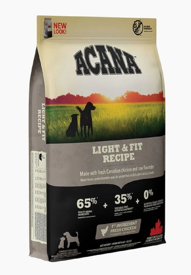 Acana Heritage Light & Fit Chien 6 Kg -Animaux Fourniture Magasin acana heritage light fit chien 6 kg