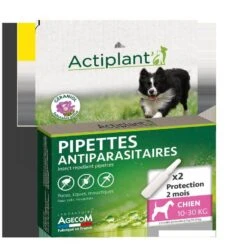 Animaux Fourniture Magasin -Animaux Fourniture Magasin actiplant pipettes antiparasitaires chien 15 30 kg x2