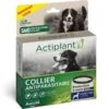 Actiplant Collier Antiparasitaire Noir Chien +30 Kg