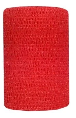 Bandes Cohésives 7,5 cm Rouge Bandes Cohésives 7,5 Cm Rouge -Animaux Fourniture Magasin ban rouge 1