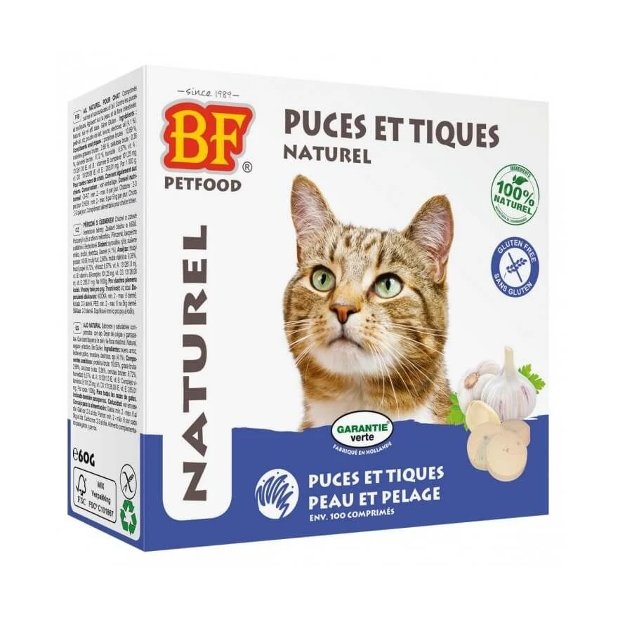 Biofood Chat Anti Puces Ail 100 cps Biofood Chat Anti Puces Ail 100 Cps -Animaux Fourniture Magasin biofood chat anti puces ail 100 cps 2