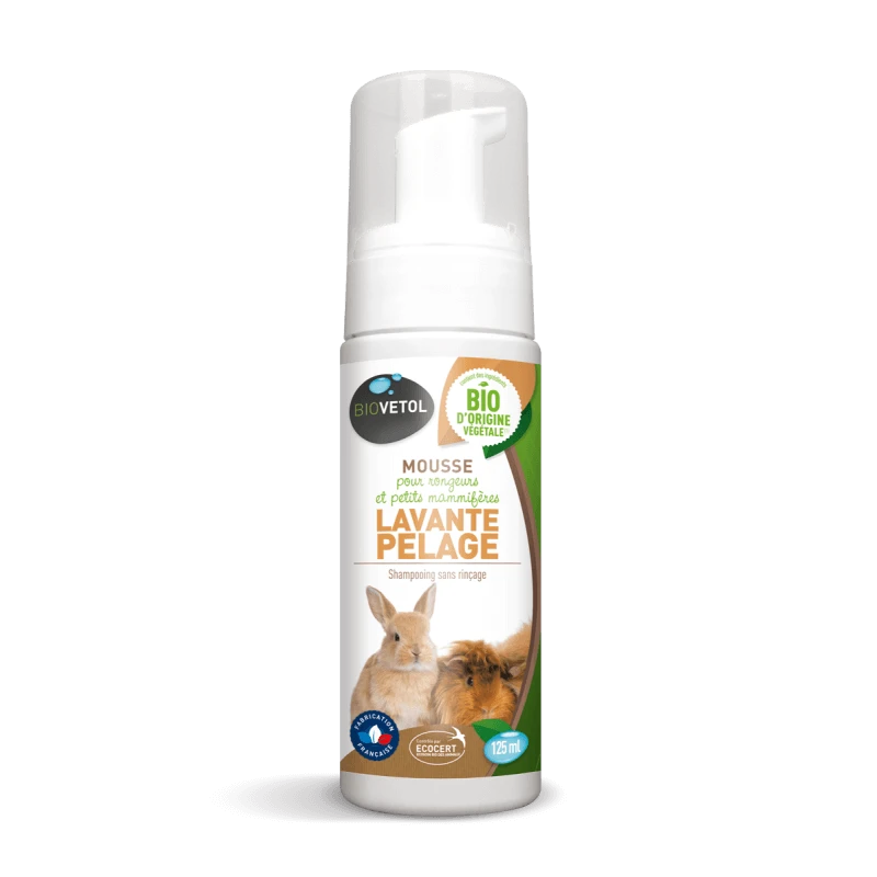 Biovetol Mousse Lavante Pelage rongeurs 125 ml Biovetol Mousse Lavante Pelage Rongeurs 125 Ml -Animaux Fourniture Magasin biovetol mousse lavante pelage rongeurs 125 ml