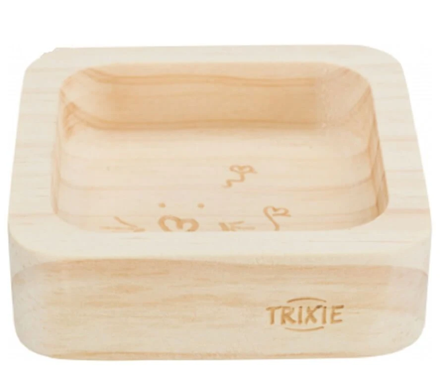 Trixie Bol en bois pour souris 60 ml Trixie Bol En Bois Pour Souris 60 Ml -Animaux Fourniture Magasin bol en bois rongeur