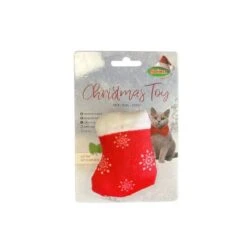 Bubimex Noël Chaussette De Noël En Peluche Chat