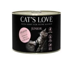 Cat's Love Junior Poulet Sans Céréales Et Sans Gluten 6 X 200 G