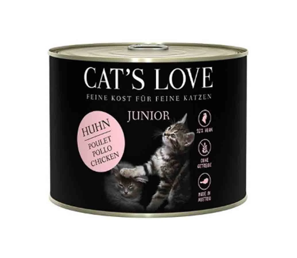 Cat's Love Junior poulet sans céréales et sans gluten 6 x 200 g Cat's Love Junior Poulet Sans Céréales Et Sans Gluten 6 X 200 G -Animaux Fourniture Magasin cat s love junior poulet sans ce re ales et sans gluten 6 x 200 g