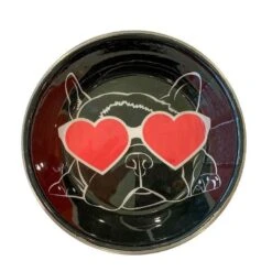 Croci Bol En Acier Bulldog Lovers Face 700 Ml