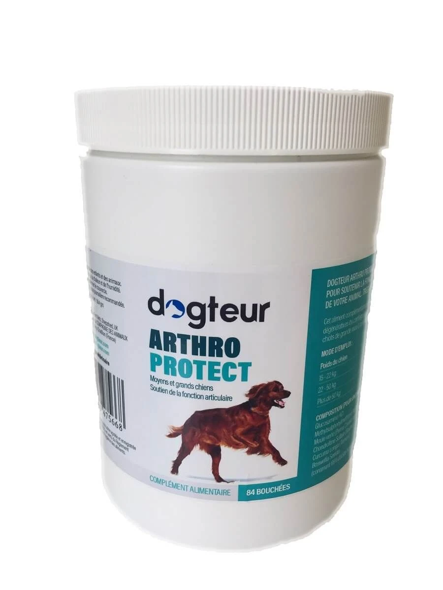 Dogteur Arthro Protect Grand Chien 84 bouchées Dogteur Arthro Protect Grand Chien 84 Bouchées -Animaux Fourniture Magasin dogteur arthro protect 1