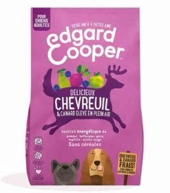 Edgard & Cooper Chevreuil Frais & Canard Sans Céréales Chien Adult 2,5 Kg