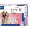 Effitix Spot On Grand Chien 20 - 40 Kg 4 Pipettes
