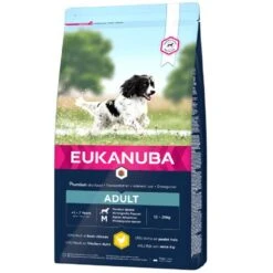 Eukanuba Chien Active Adult Moyenne Race Poulet 3 Kg - Destockage