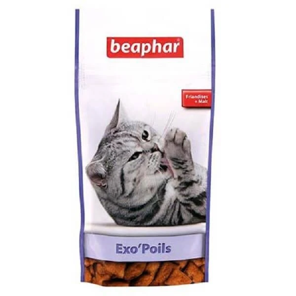 Beaphar Friandises Exo Poils au malt sachet 35 g Beaphar Friandises Exo Poils Au Malt Sachet 35 G -Animaux Fourniture Magasin