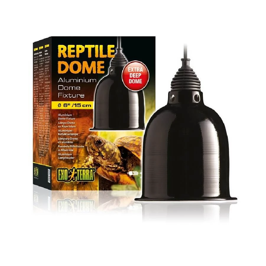 Exo Terra Lampe Dôme en aluminium 15 cm Exo Terra Lampe Dôme En Aluminium 15 Cm -Animaux Fourniture Magasin exo terra lampe d me en aluminium 15 cm 3