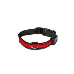 Eyenimal Collier Lumineux USB Rechargeable Rouge Taille L