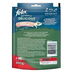 Felix Naturally Delicious Saumon Epinard Chat 180 G -Animaux Fourniture Magasin felix naturally delicious saumon epinard chat 180 g 3
