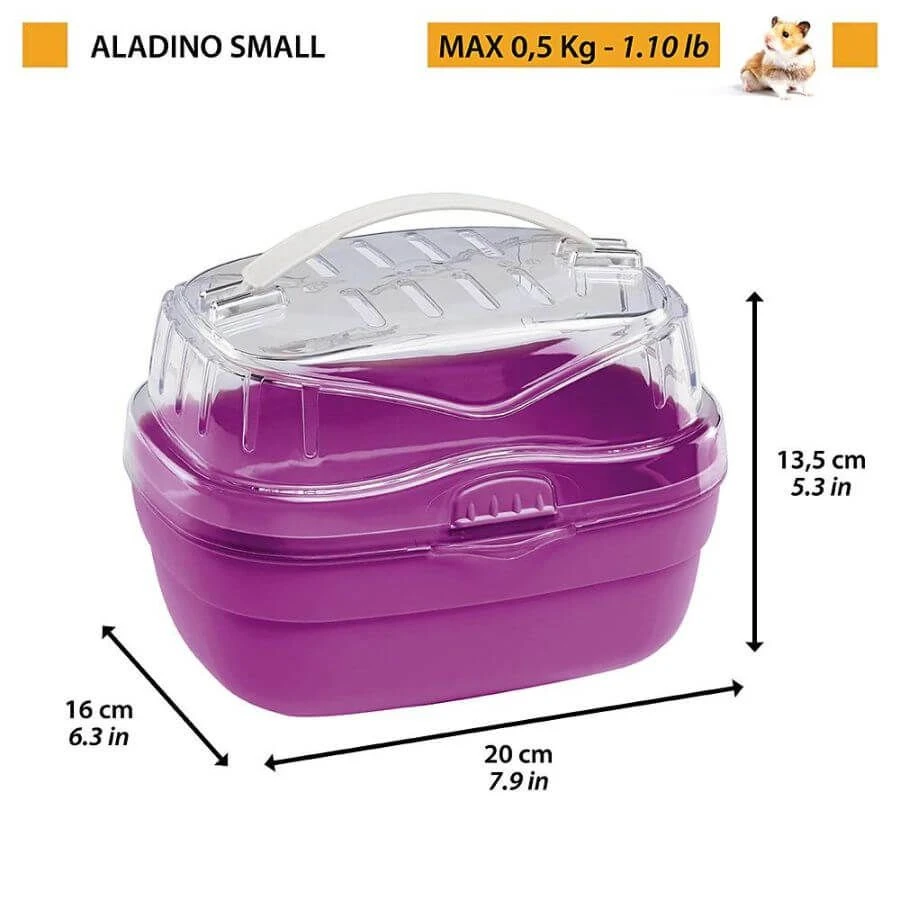 Ferplast Caisse de Transport Aladino Hamster S Ferplast Caisse De Transport Aladino Hamster S -Animaux Fourniture Magasin ferplast caisse de transport aladino hamster s 2