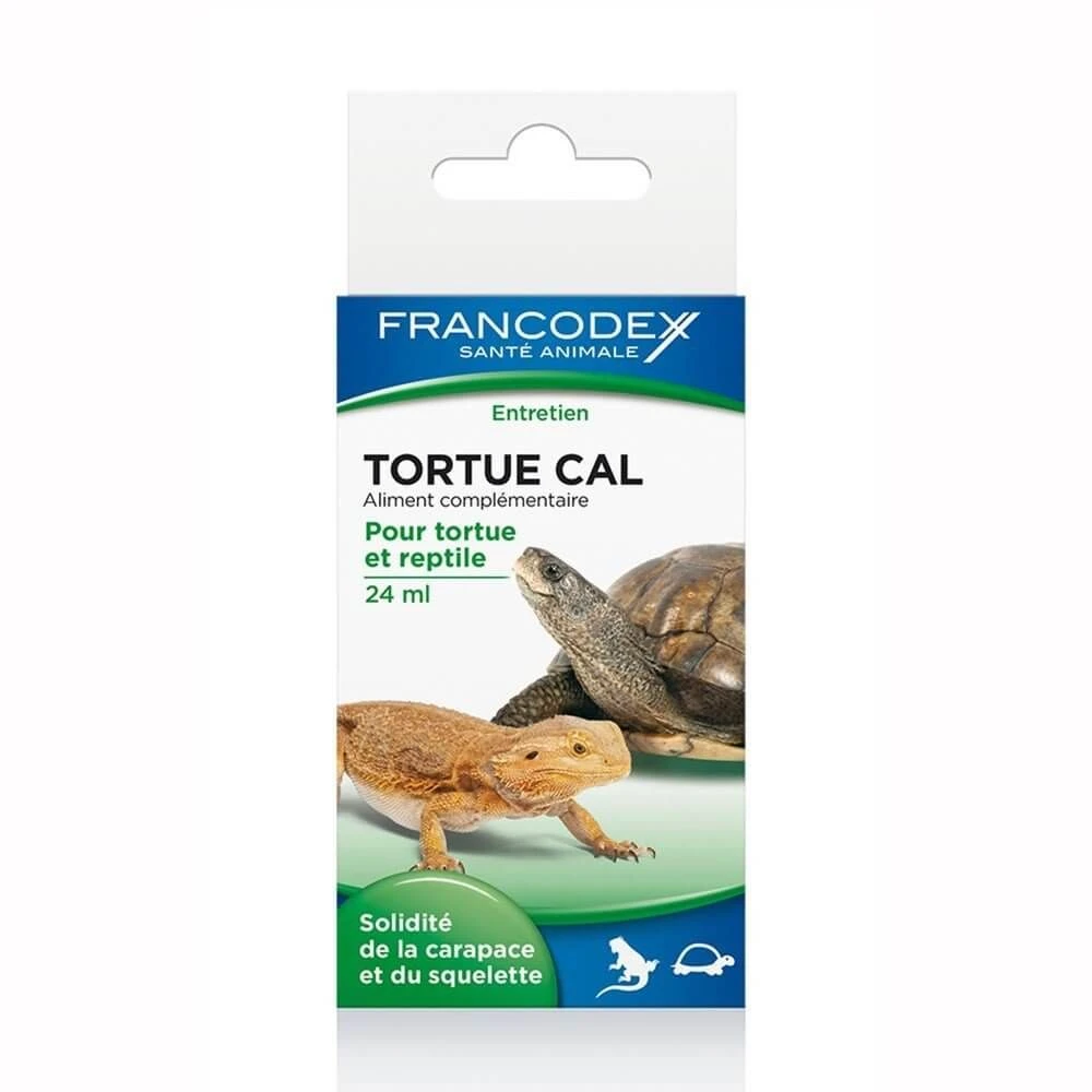 Francodex Tortue Cal 24 ml Francodex Tortue Cal 24 Ml -Animaux Fourniture Magasin francodex tortue cal 24ml
