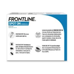 Frontline Spot On Chien De 40-60 Kg 4 Pipettes -Animaux Fourniture Magasin frontline spot on chien de 40 60 kg 4 pipettes 2