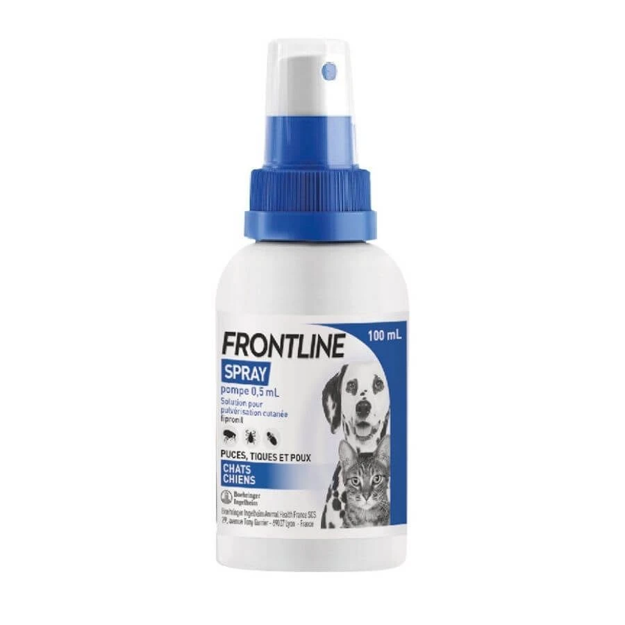 Frontline Spray 100 ML Frontline Spray 100 ML -Animaux Fourniture Magasin frontline spray 100 ml