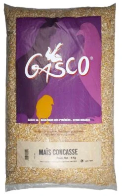 Gasco Maïs Concassé Pour Basse-cour 4 Kg