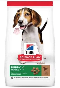 Hill's Science Plan Hill's Science Plan Canine Puppy Medium Agneau & Riz 18 Kg