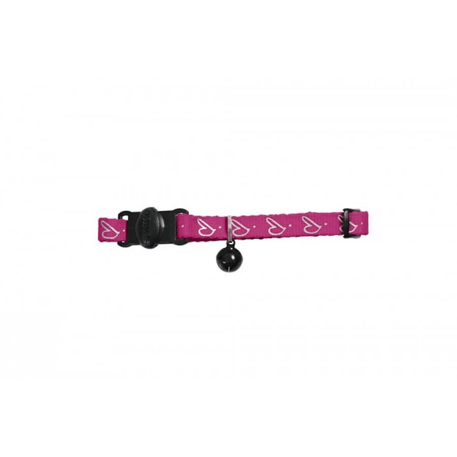 Hunter Collier Rose/coeurs Pour Chat -Animaux Fourniture Magasin hunter collier rose coeurs pour chat