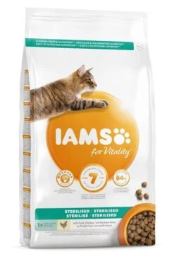 IAMS Vitality Chat Stérilisé Poulet 10 Kg