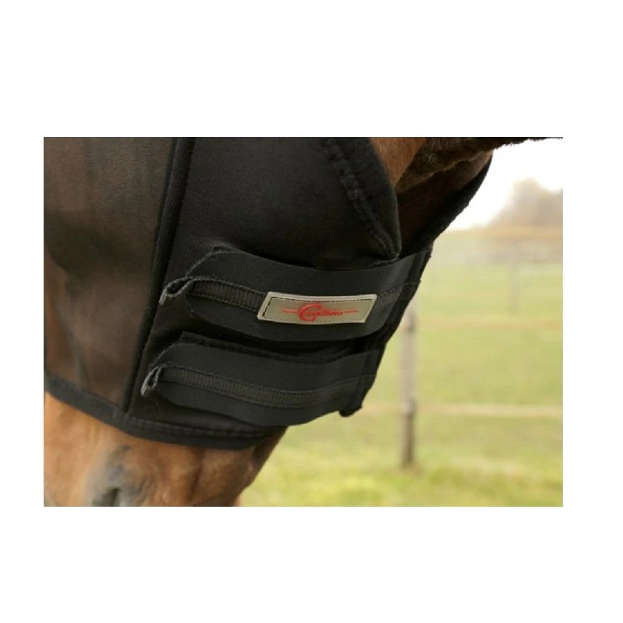 Kerbl Covalliero Masque anti-mouches poney Kerbl Covalliero Masque Anti-mouches Poney -Animaux Fourniture Magasin kerbl panier noir shetland 2