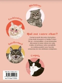 Livre - Qui Est Vraiment Votre Chat ? -Animaux Fourniture Magasin livre qui est vraiment votre chat3