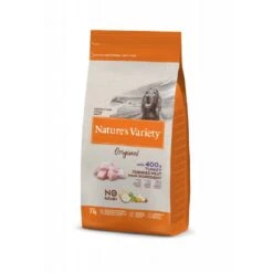 Nature's Variety Nature's Variety Croquettes Original No Grain Chien Adult Medium/Maxi Dinde 2 Kg