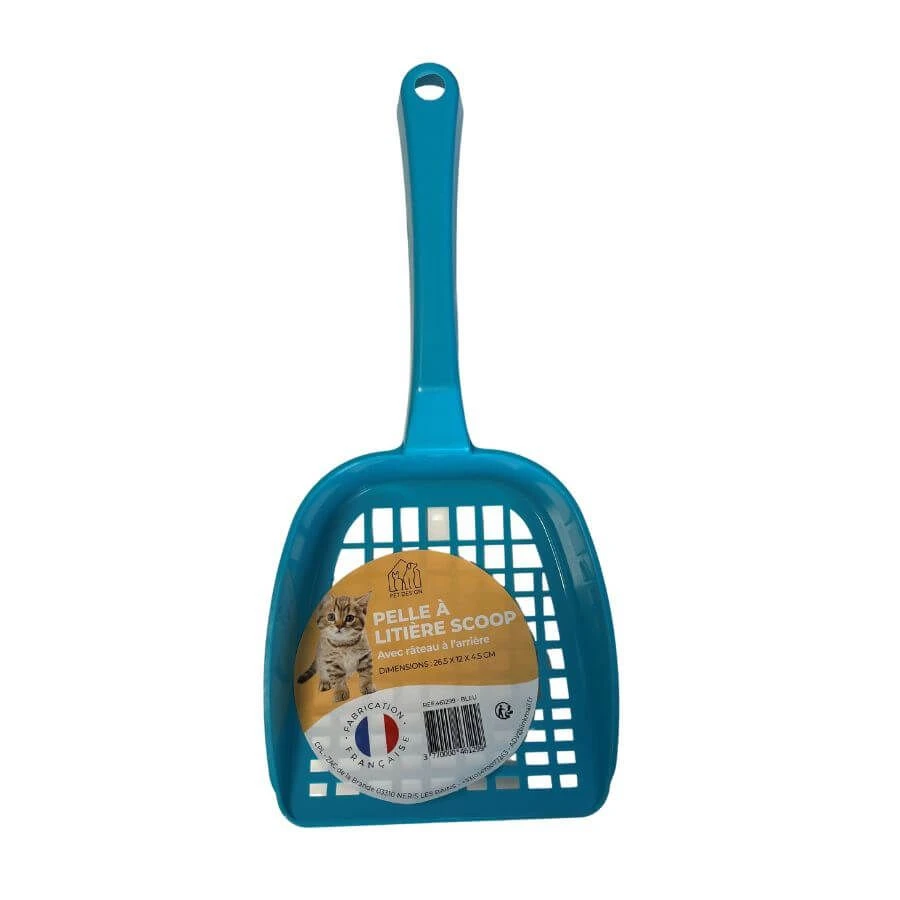 Pelle à Litière SCOOP Bleue chat 26.5 x 12 x 4.5 cm Pelle à Litière SCOOP Bleue Chat 26.5 X 12 X 4.5 Cm -Animaux Fourniture Magasin pelle liti re bleue 1