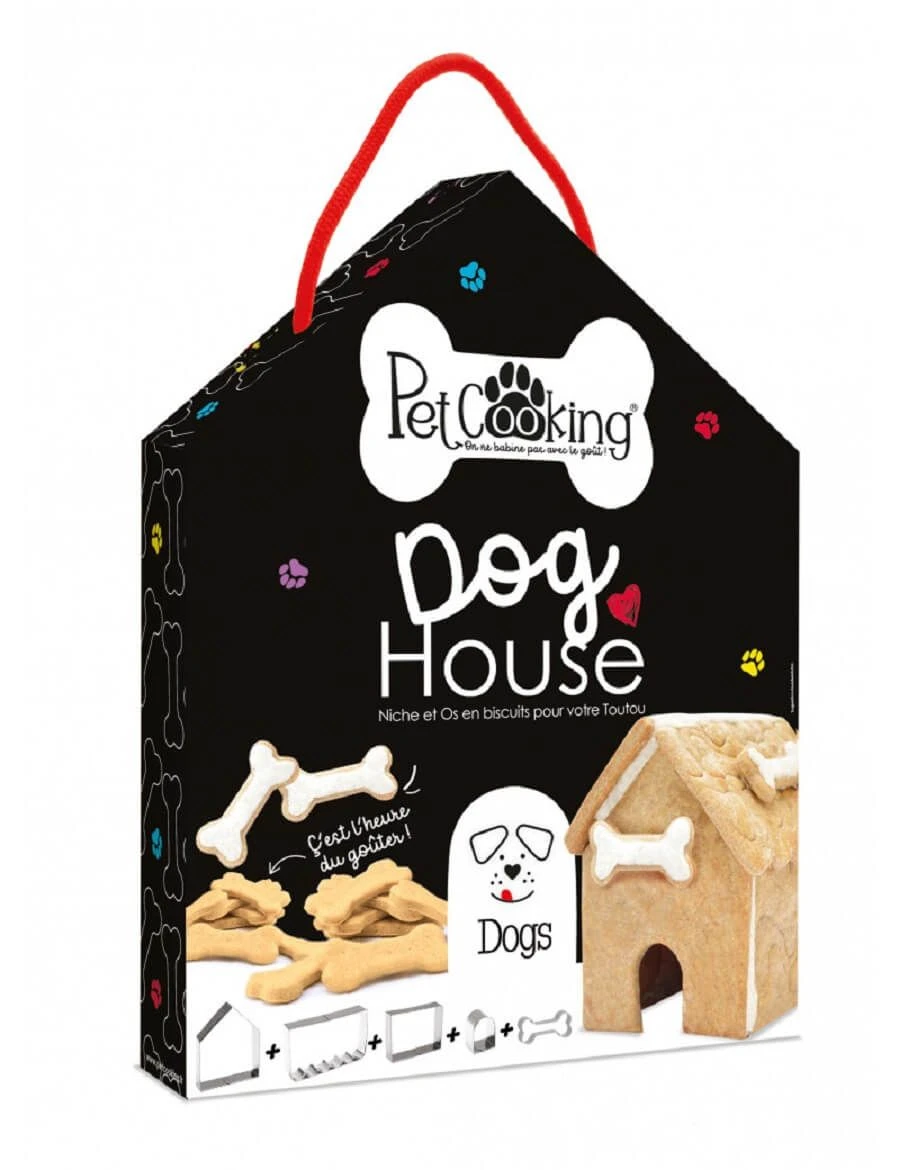 PetCooking Dog house 5 découpoirs niche PetCooking Dog House 5 Découpoirs Niche -Animaux Fourniture Magasin petcooking dog house 5 d coupoirs niche