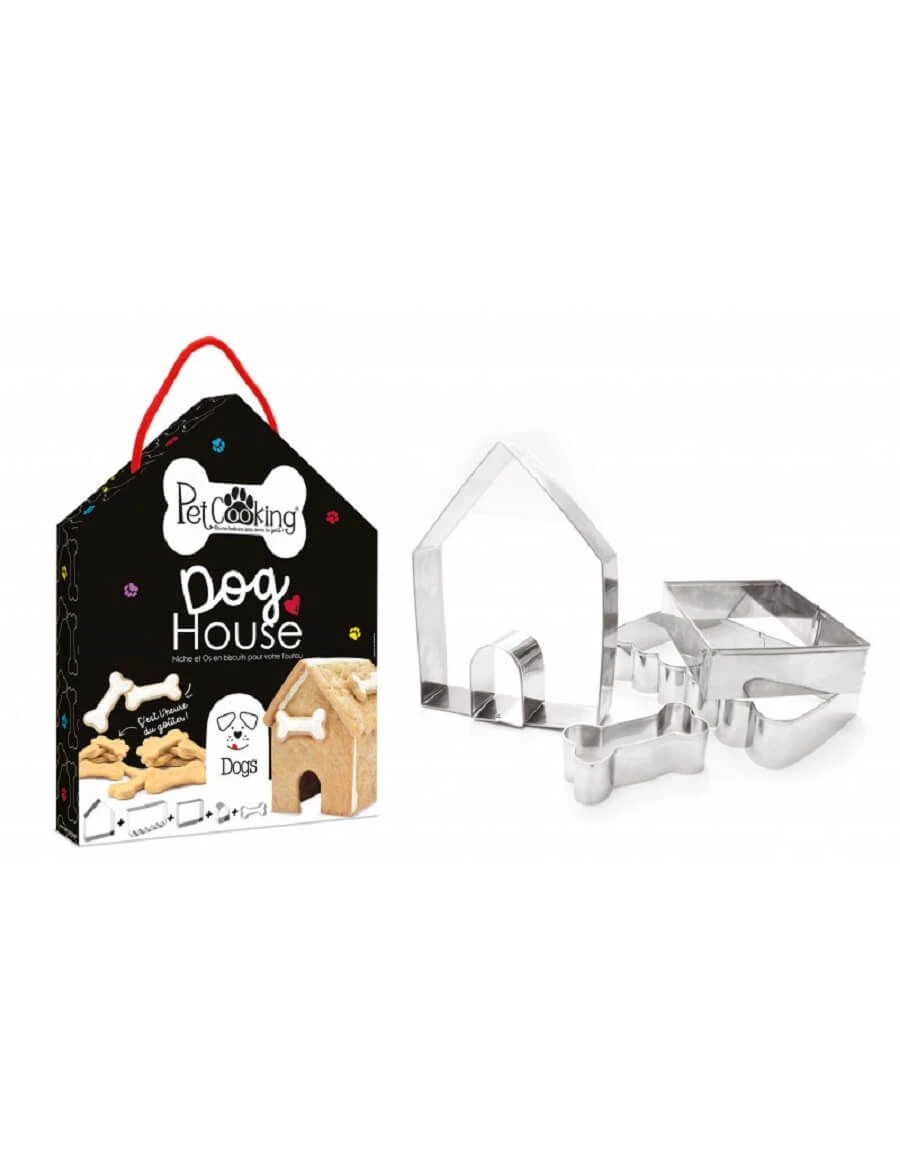 PetCooking Dog house 5 découpoirs niche PetCooking Dog House 5 Découpoirs Niche -Animaux Fourniture Magasin petcooking dog house 5 d coupoirs niche2