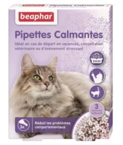 Beaphar Chat 3 Pipettes Calmantes