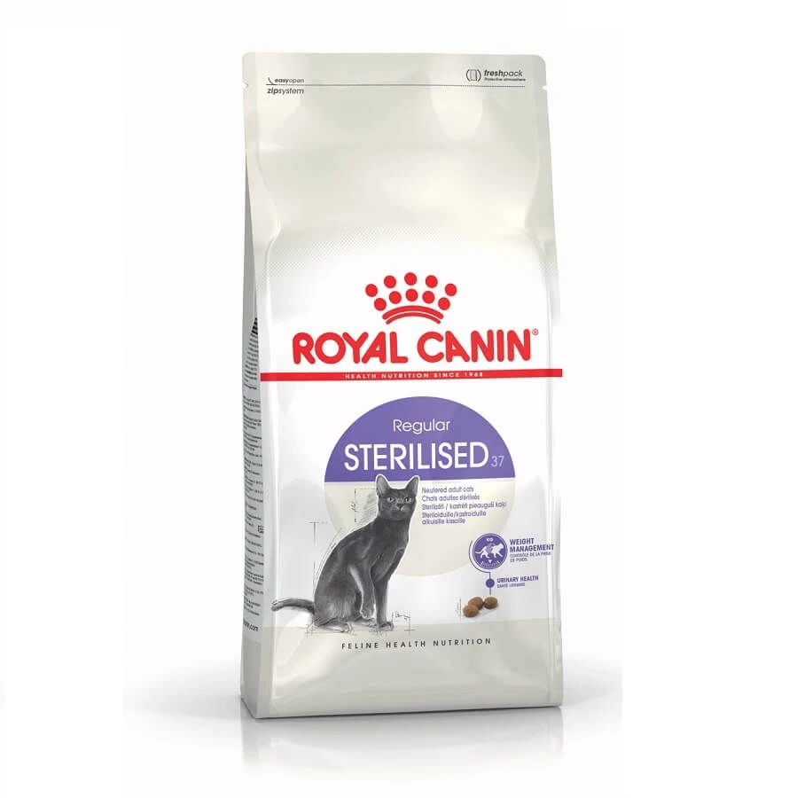 Royal Canin Féline Health Nutrition Sterilised 37 - 2 Kg -Animaux Fourniture Magasin royal canin fe line health nutrition sterilised 37