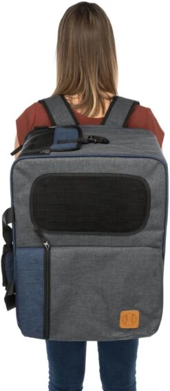 Trixie Sac à Dos Et Sac Tara 25 × 38 × 50 Cm -Animaux Fourniture Magasin sac dos et sac tara 2en1 3 1
