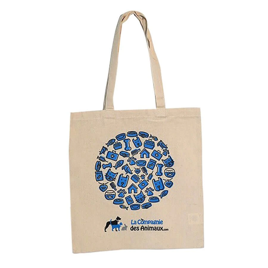 Sac en toile La Compagnie des Animaux 38 x 42 cm Sac En Toile La Compagnie Des Animaux 38 X 42 Cm -Animaux Fourniture Magasin