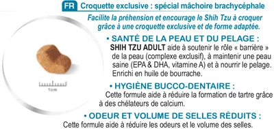 Royal Canin Shih Tzu Adult 7.5 kg Royal Canin Shih Tzu Adult 7.5 Kg -Animaux Fourniture Magasin shih tzu adulte bhn information 1