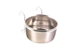 Trixie Mangeoire En Acier Inoxydable Pour Oiseaux 300 Ml