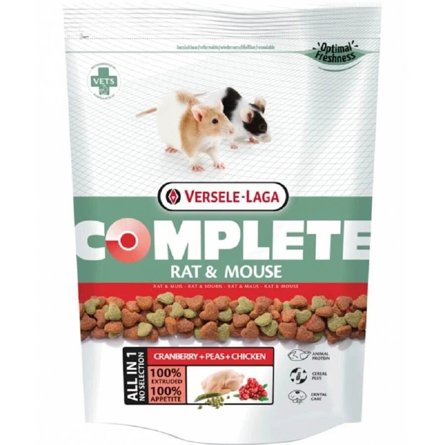 Versele Laga Complete Rat & Souris 500 G -Animaux Fourniture Magasin versele laga complete rat souris 0 5kg