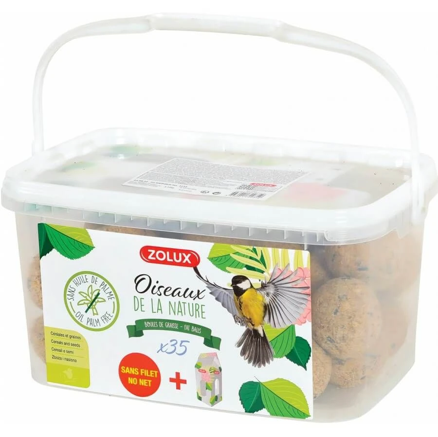 Zolux boules de graisses 35 x 90 g Zolux Boules De Graisses 35 X 90 G -Animaux Fourniture Magasin zolux boules de graisses 35 x 90 g