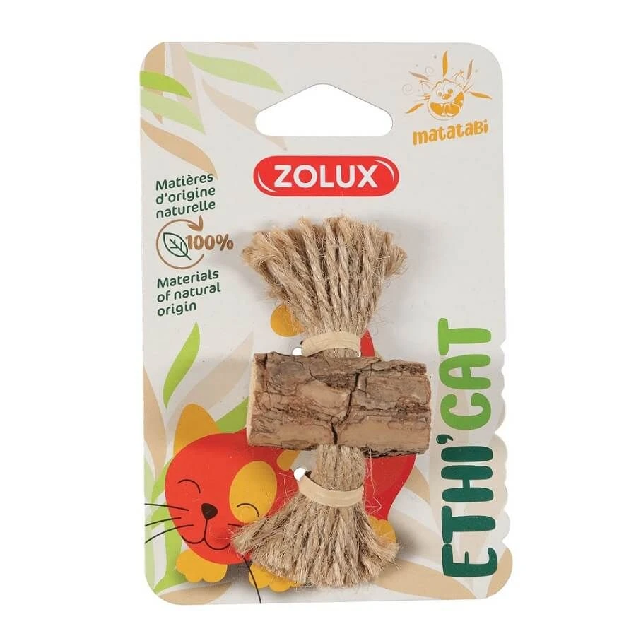 Zolux Jouet Ethicat Matatabi nœud pour chat Zolux Jouet Ethicat Matatabi Nœud Pour Chat -Animaux Fourniture Magasin zolux jouet ethicat matatabi na ud pour chat