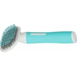 Zolux Anah Brosse Slicker Doux Puppy Bleu 2 Zolux Anah Brosse Slicker Doux Puppy Bleu -Animaux Fourniture Magasin zolux anah brosse slicker doux bleu puppy