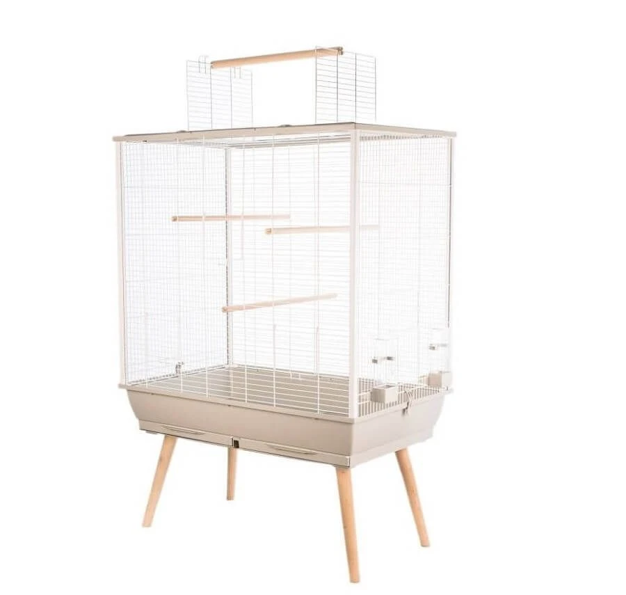 Zolux Cage NEO Jili beige pour oiseaux Zolux Cage NEO Jili Beige Pour Oiseaux -Animaux Fourniture Magasin